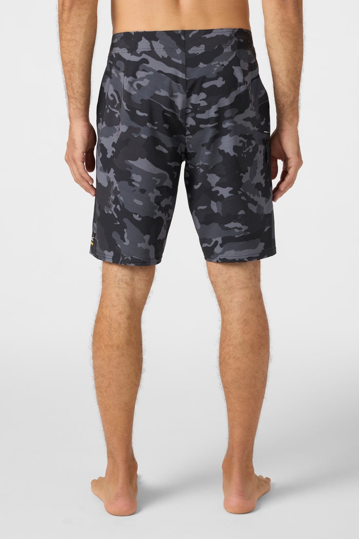 Hyperfreak Tech Hawaii 19" Boardshorts - Black Camo | O'Neill
