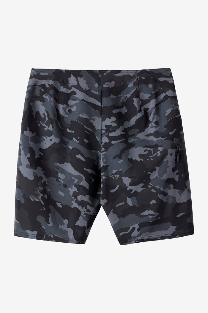 Hyperfreak Tech Hawaii 19" Boardshorts - Black Camo | O'Neill