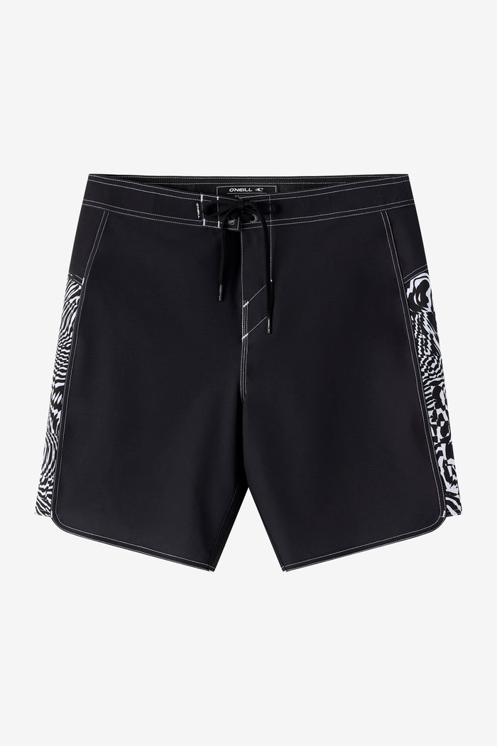 Hyperfreak Tech Panel 18" Boardshorts - White | O'Neill