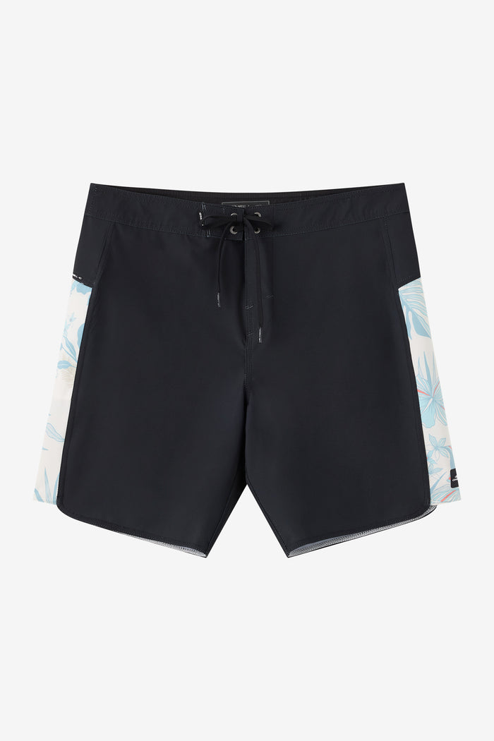 Hyperfreak Tech Panel 18" Boardshorts - Black | O'Neill