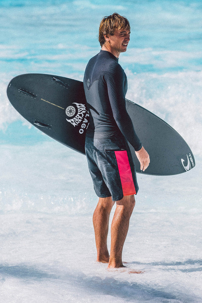 Hyperfreak Tech Panel 18" Boardshorts - Black | O'Neill