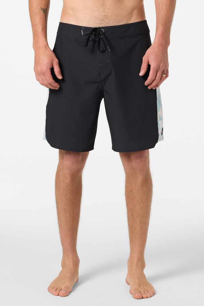Hyperfreak Tech Panel 18" Boardshorts - Black | O'Neill