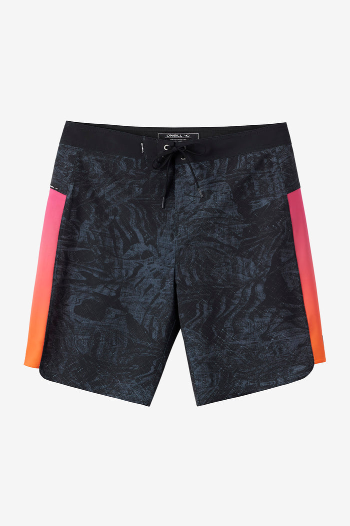 Hyperfreak Tech Panel 18" Boardshorts - Black | O'Neill