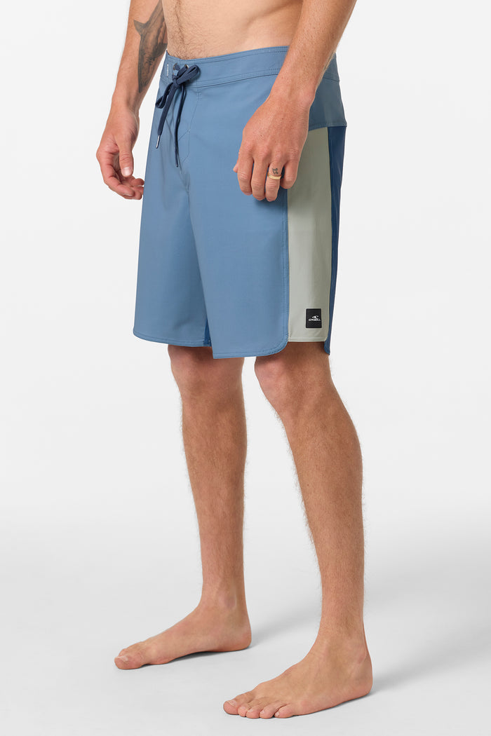 Hyperfreak Tech Panel 18" Boardshorts - Blue Mirage | O'Neill