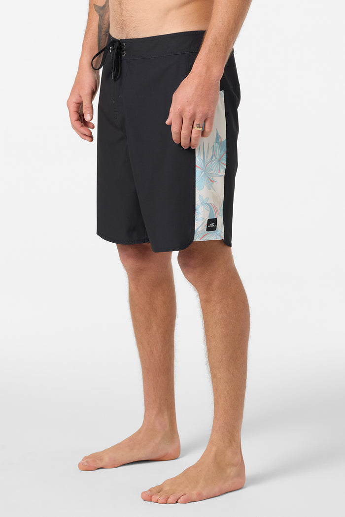 Hyperfreak Tech Panel 18" Boardshorts - Black | O'Neill