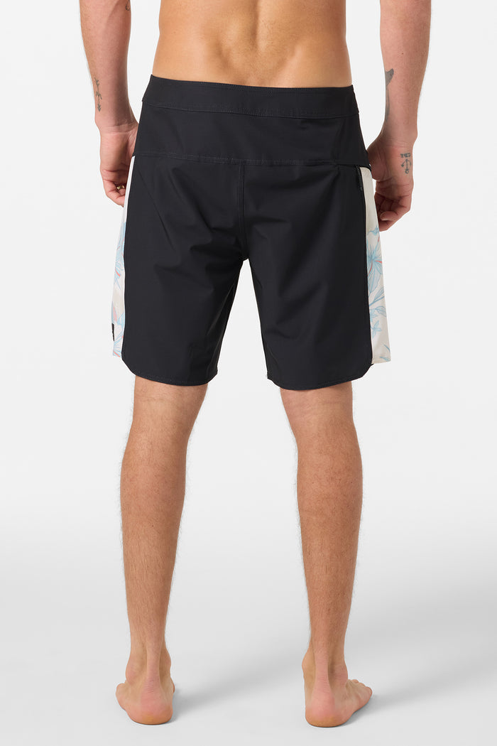 Hyperfreak Tech Panel 18" Boardshorts - Black | O'Neill