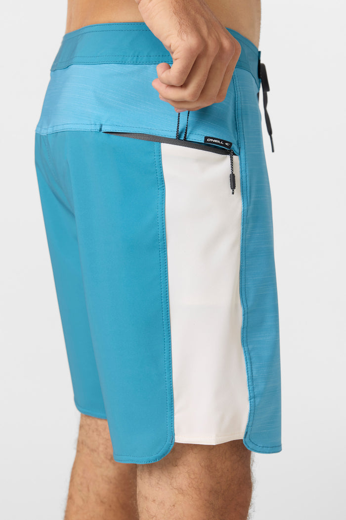 Hyperfreak Tech Panel 18" Boardshorts - Blue Fade | O'Neill