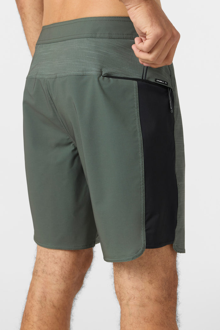 Hyperfreak Tech Panel 18" Boardshorts - Army | O'Neill