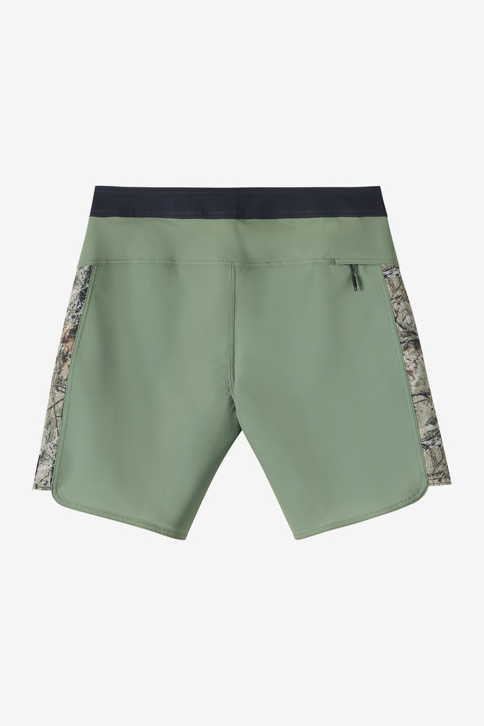 Hyperfreak Tech Panel 18" Boardshorts - Oil Green | O'Neill