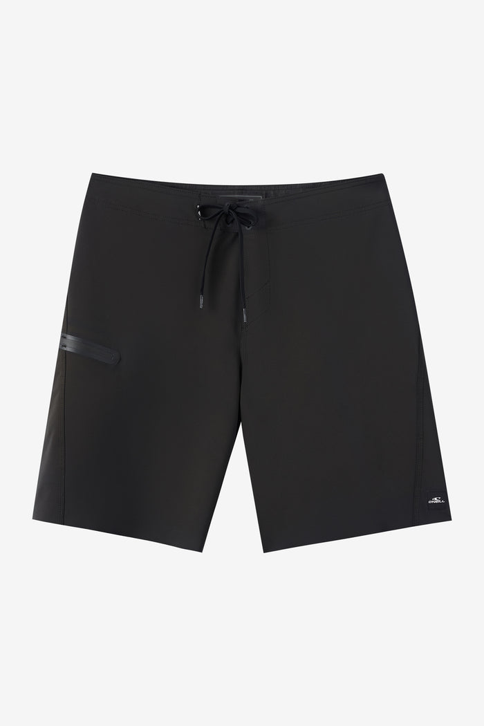 Hyperfreak Tech Solid 19" Boardshorts - Black | O'Neill