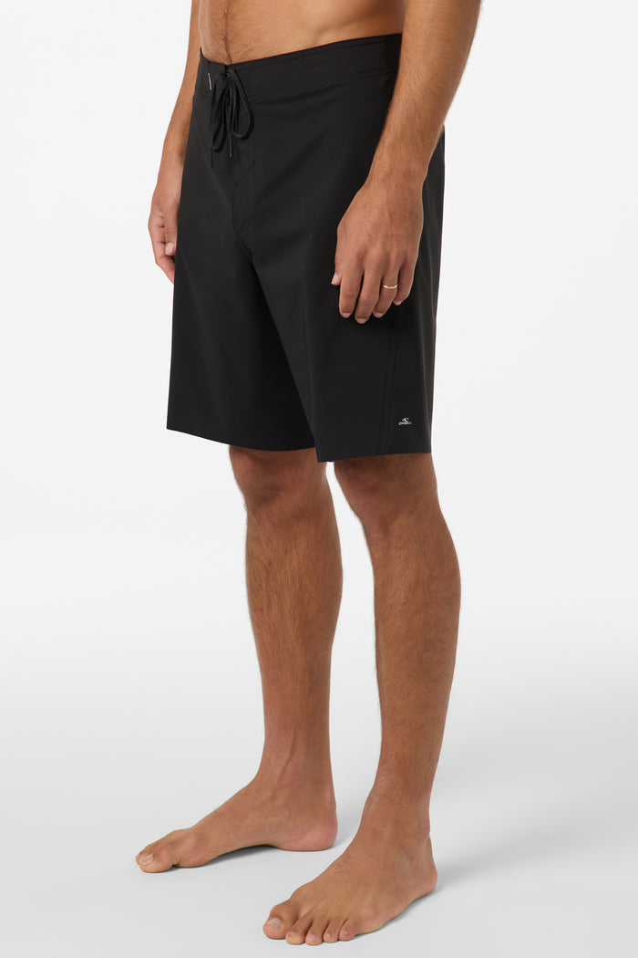 Hyperfreak Tech Solid 19" Boardshorts - Black | O'Neill