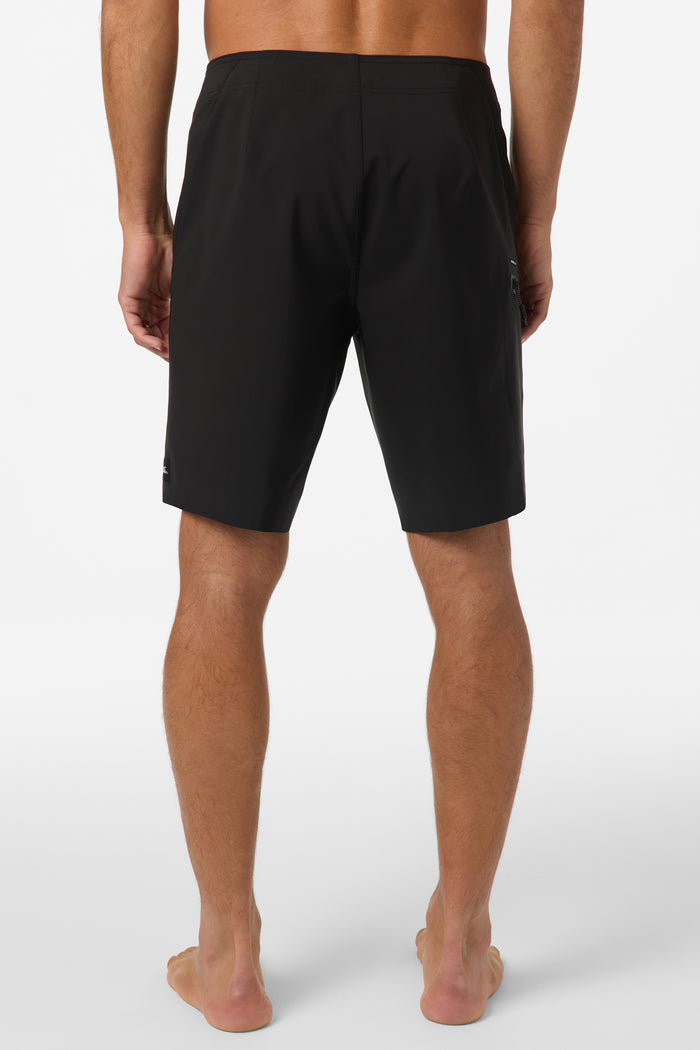 Hyperfreak Tech Solid 19" Boardshorts - Black | O'Neill