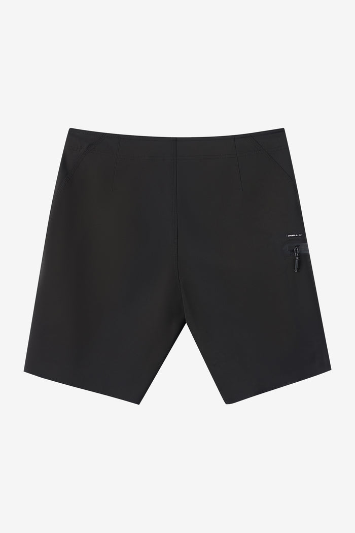 Hyperfreak Tech Solid 19" Boardshorts - Black | O'Neill