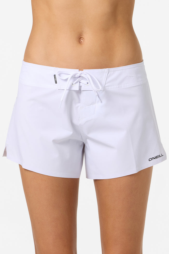Hyperfreak Tech Stoke 3.5" Boardshorts - White | O'Neill