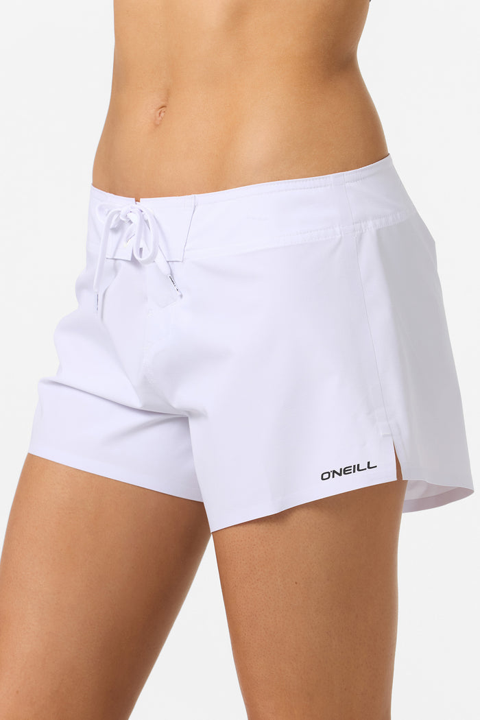 Hyperfreak Tech Stoke 3.5" Boardshorts - White | O'Neill
