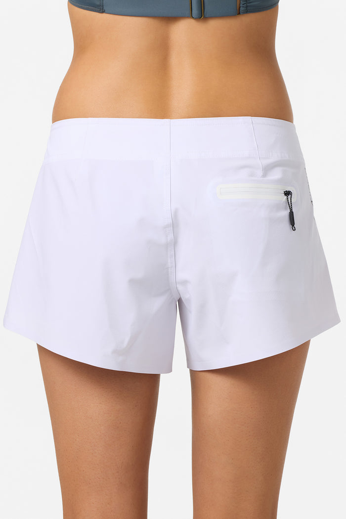 Hyperfreak Tech Stoke 3.5" Boardshorts - White | O'Neill