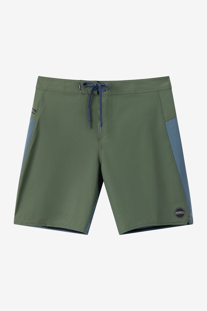 Hyperfreak TRVLR Tech Enduro 19" Boardshorts - Dark Olive | O'Neill