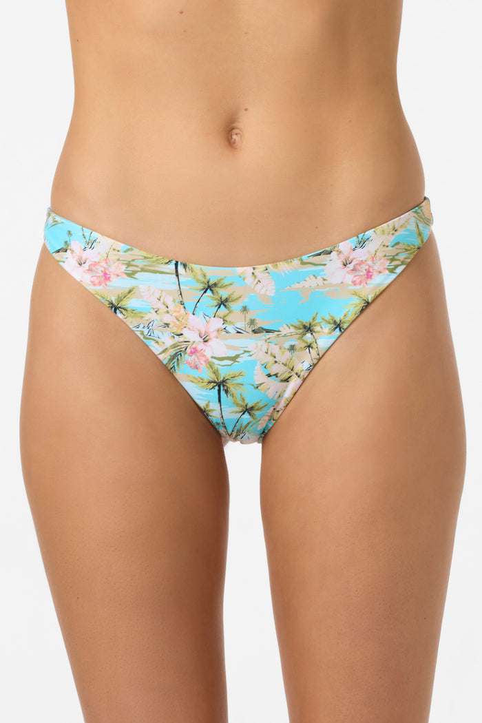Islands Tropic Flamenco Cheeky Bottoms - Blue Radiance | O'Neill