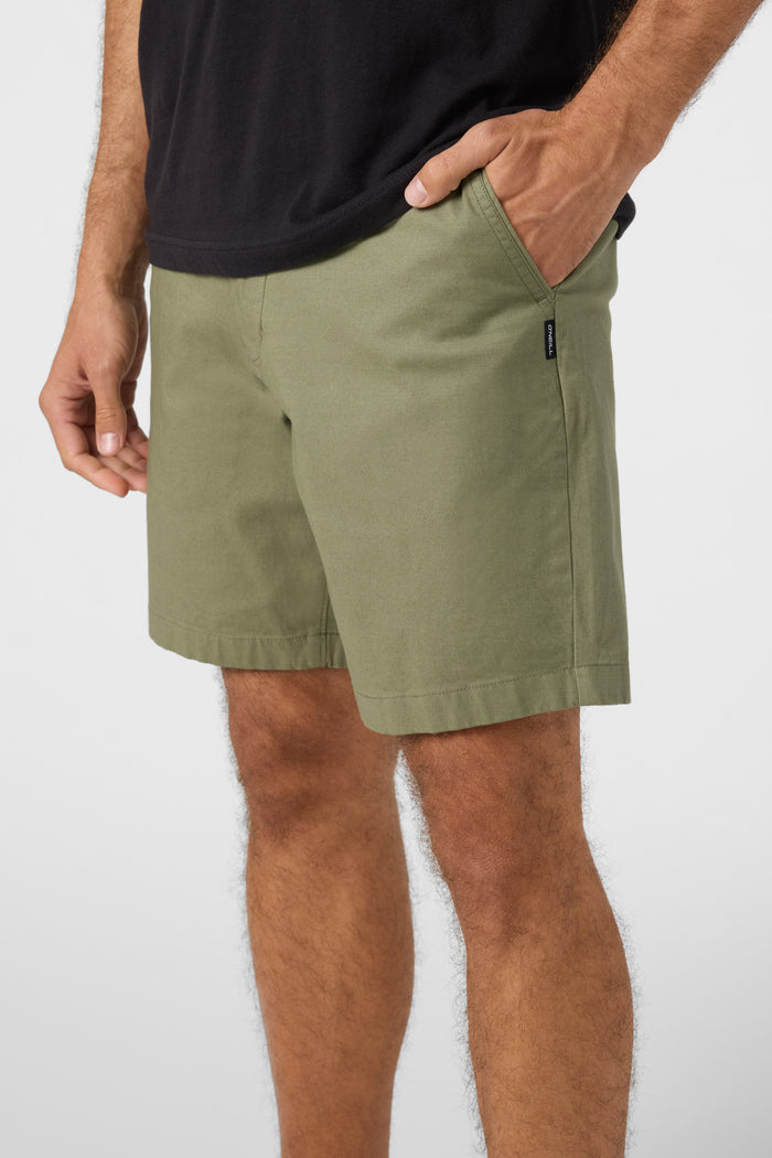 Jay Stretch 18" Shorts - Sage | O'Neill