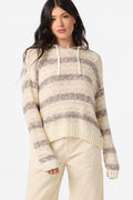 Jayne Stripe Long Sleeve Sweater - Dune | O'Neill