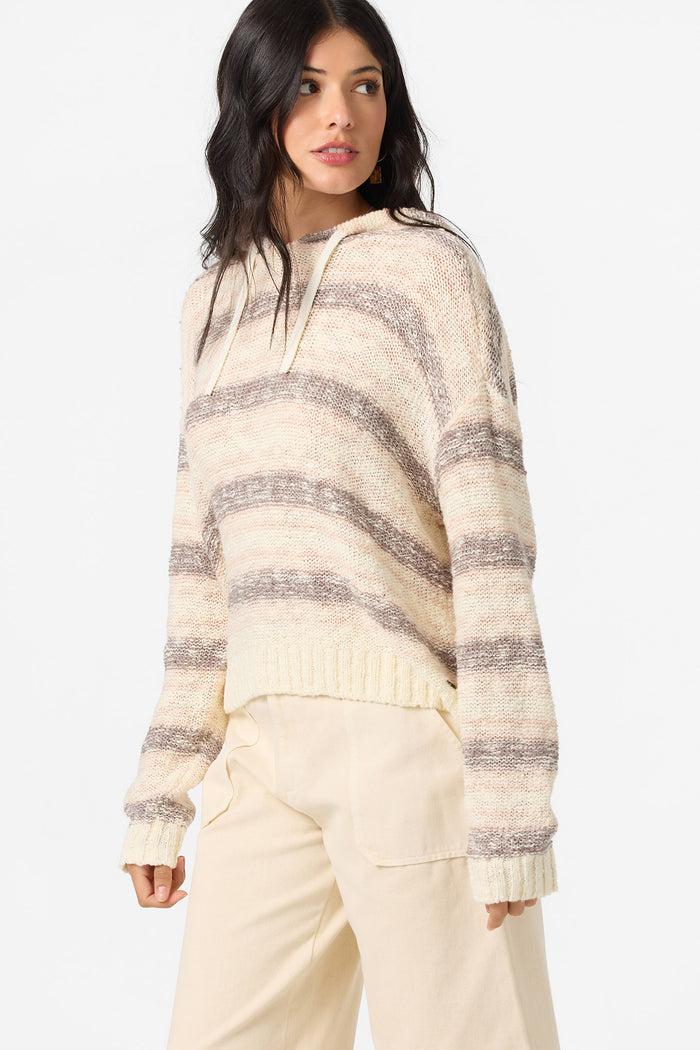 Jayne Stripe Long Sleeve Sweater -  | O'Neill