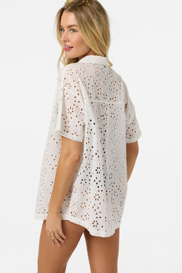 Jenna Cover-Up Top - White | O'Neill