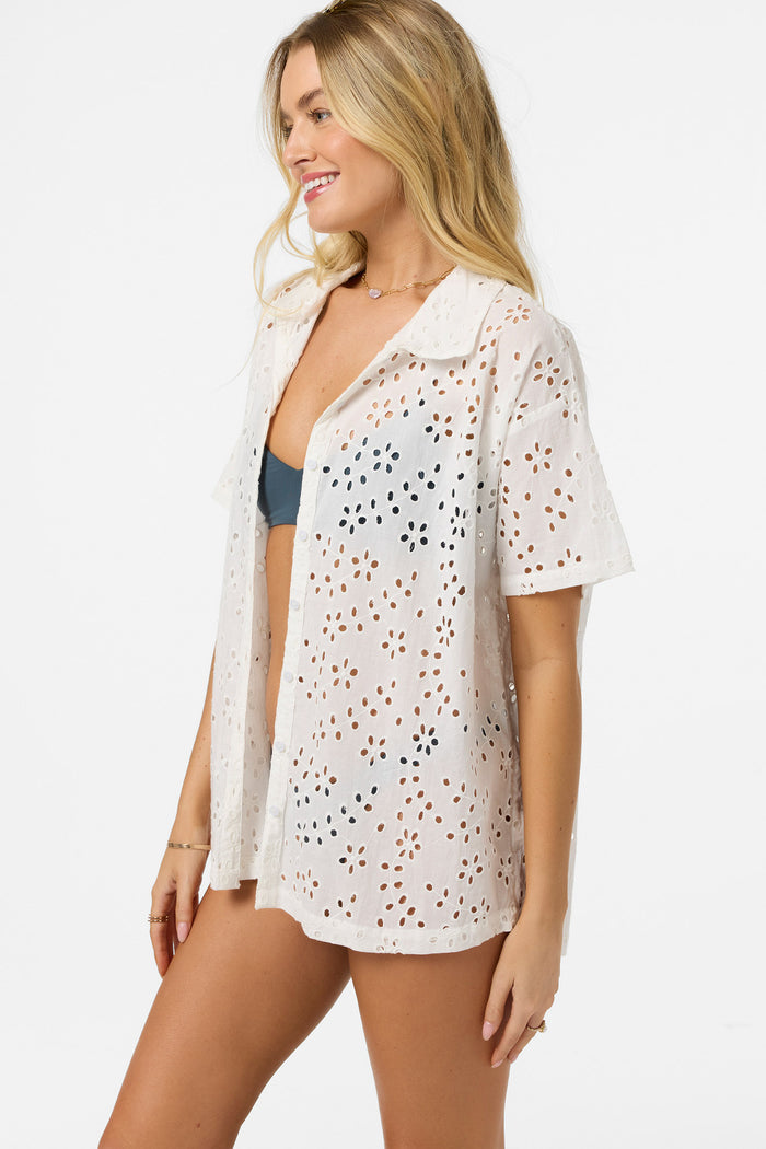 Jenna Cover-Up Top - White | O'Neill