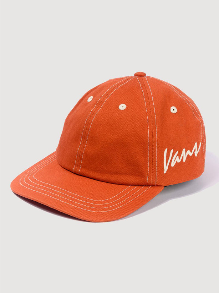 Jockey adulto Classic Script Curve Naranjo Vans