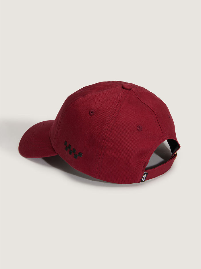 Jockey Adulto Check Side Curved Burdeo Vans