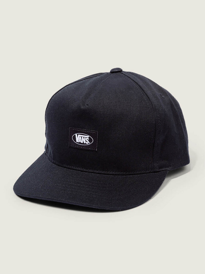 Jockey Adulto Drop V Oval Snapback Negro Vans