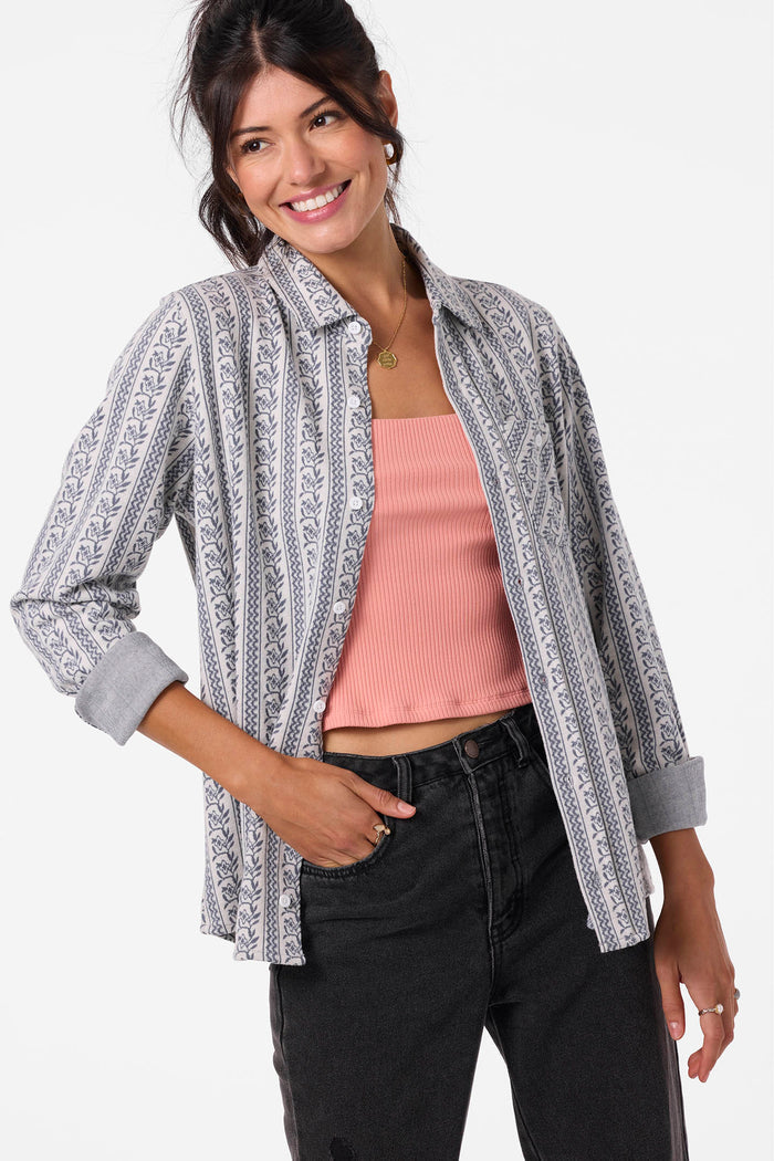 Jorgina Long Sleeve Top - Winter White | O'Neill
