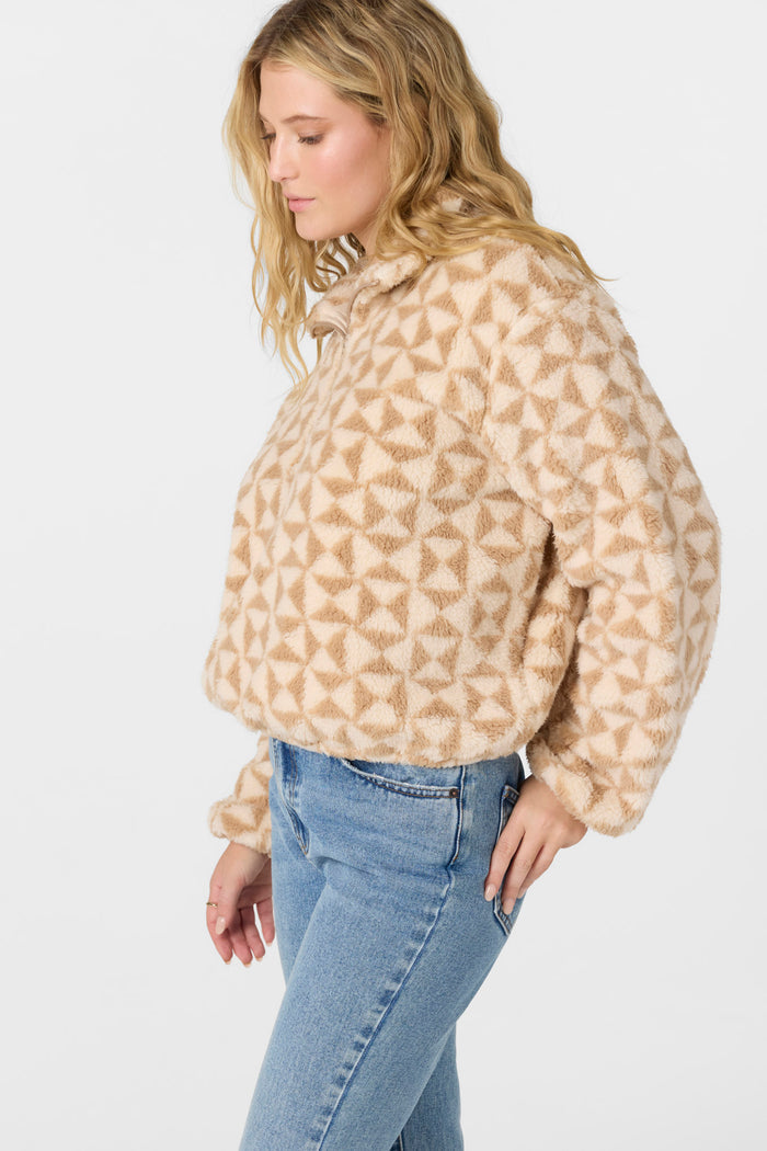 Kacey High Pile Fleece Pullover -  | O'Neill