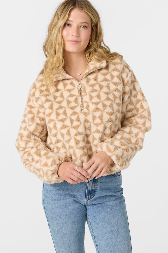 Kacey High Pile Fleece Pullover -  | O'Neill