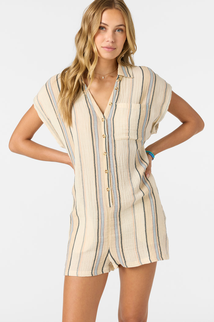 Kamilla Stripe Romper -  | O'Neill