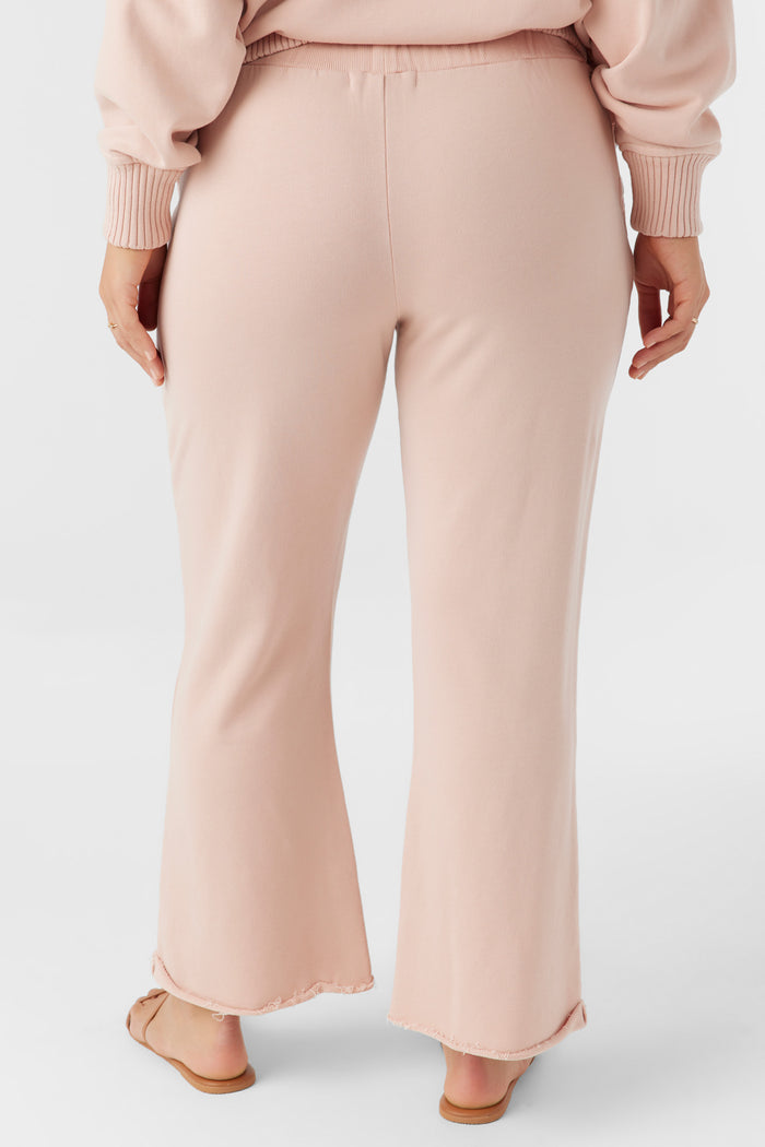 Karma French Terry Cropped Lounge Pants - Rose Dust | O'Neill