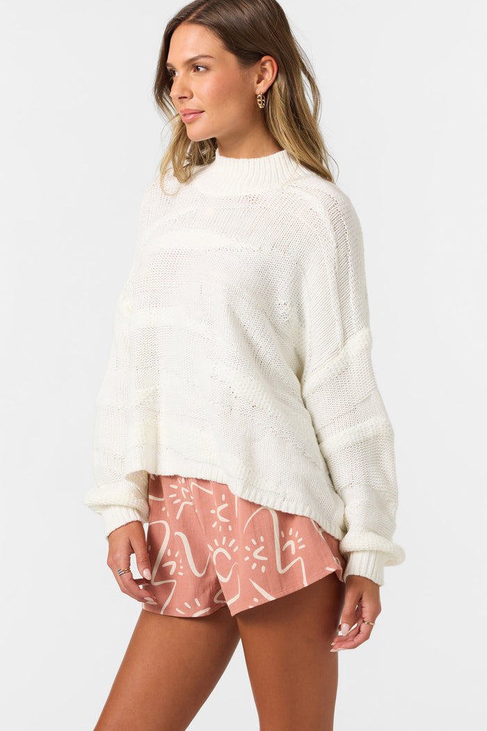 Kastalyn Long Sleeve Sweater - Winter White | O'Neill