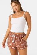 Keagan Abstract Beach Shorts - Rustic Brown | O'Neill