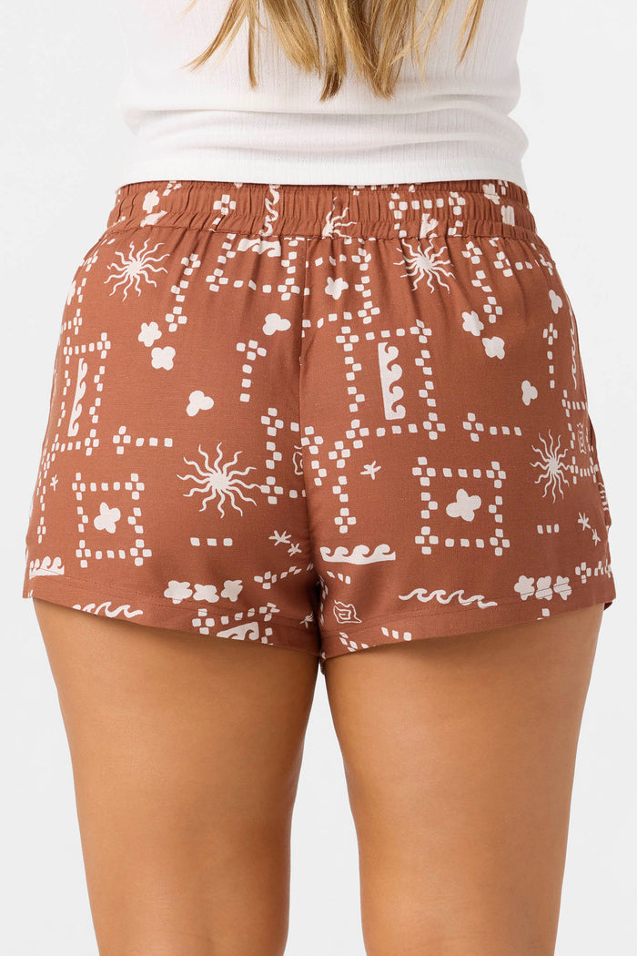 Keagan Abstract Beach Shorts - Rustic Brown | O'Neill
