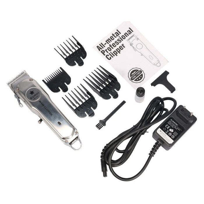 Kemei Rechargeable Electric Hair Clipper for Men - House of Beauty
