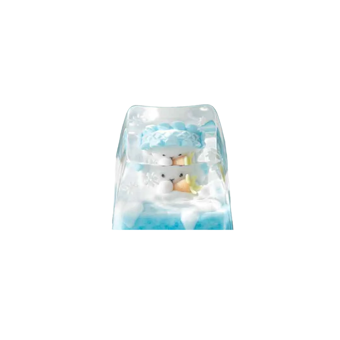 KEYMOJI STUDIO Snow World Tuş Başlığı