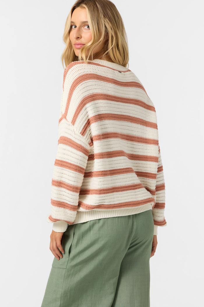 Kirsley Long Sleeve Sweater - Winter White | O'Neill
