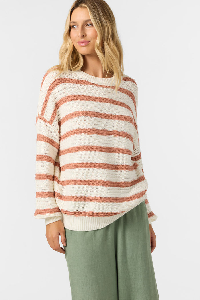 Kirsley Long Sleeve Sweater - Winter White | O'Neill