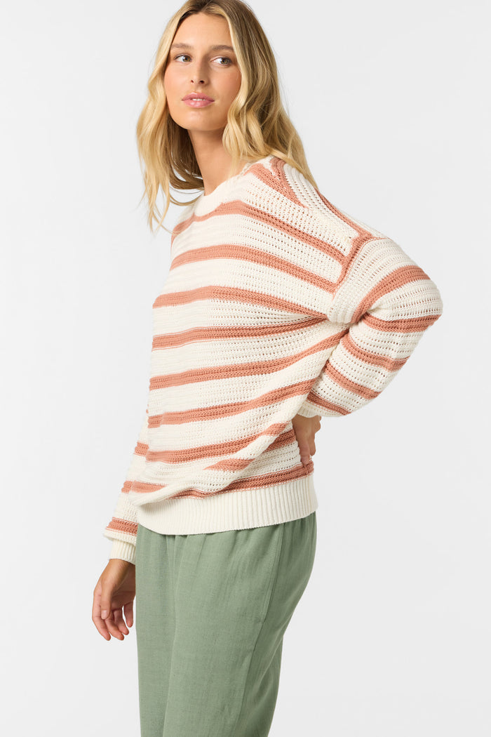 Kirsley Long Sleeve Sweater - Winter White | O'Neill