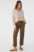 Kree Cotton Twill Utility Pants - Military Olive | O'Neill