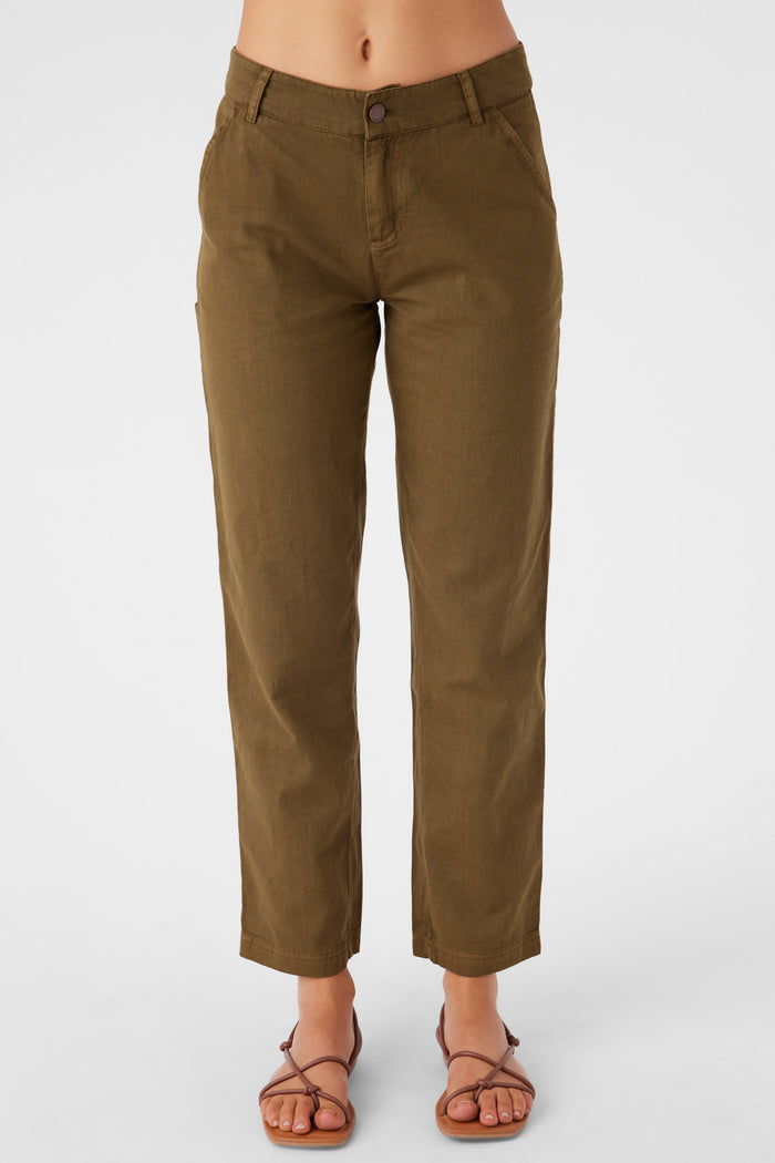 Kree Cotton Twill Utility Pants - Military Olive | O'Neill