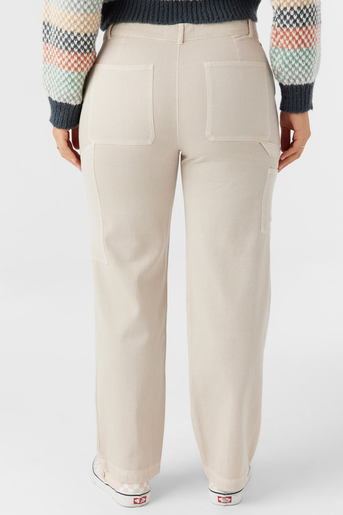 Kree Cotton Twill Utility Pants - Cement | O'Neill