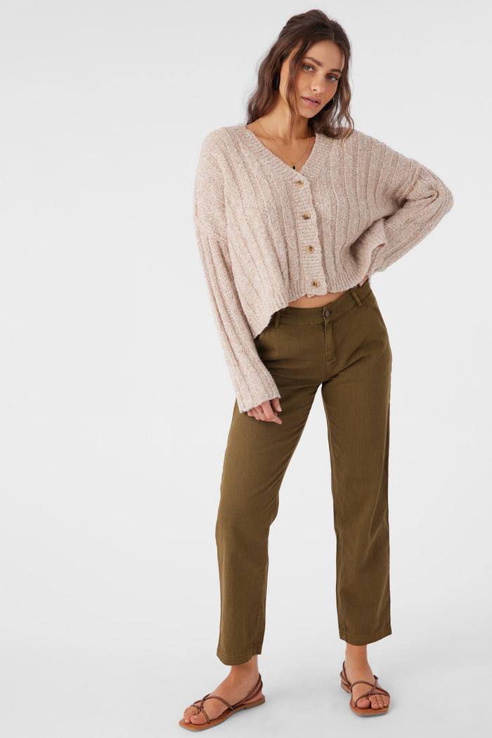 Kree Cotton Twill Utility Pants - Military Olive | O'Neill
