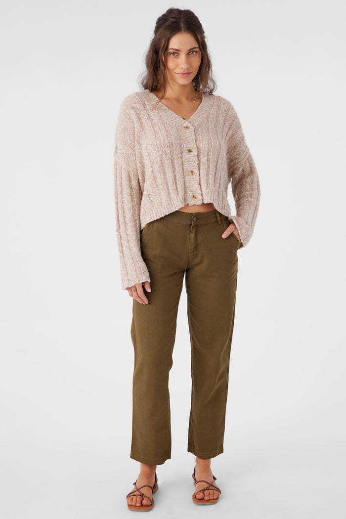Kree Cotton Twill Utility Pants - Military Olive | O'Neill