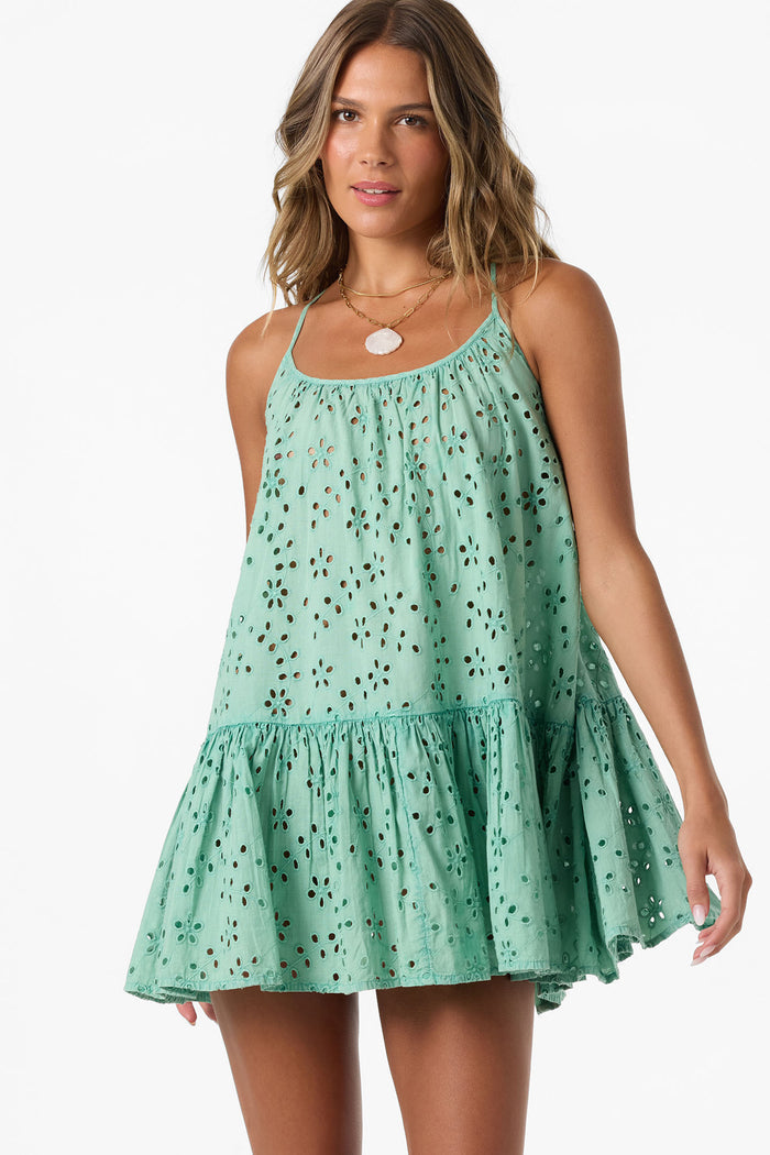 Kylee Mini Cover-Up Dress - Green | O'Neill