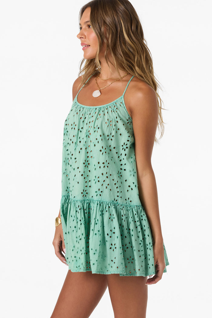 Kylee Mini Cover-Up Dress - Green | O'Neill